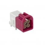 Mini fakra connector plug,right angle 2x2